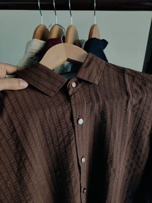 Chocolate Color - Super Soft Full Sleeve Shirt